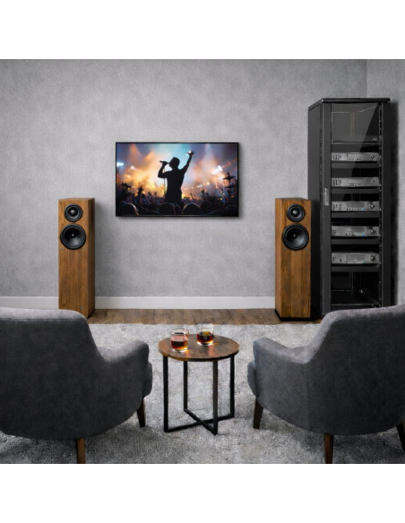 Armadio Rack 19'' 600x600 36U per Audio Video Nero