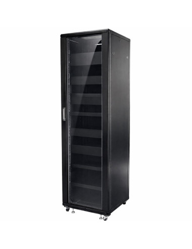 Armadio Rack 19'' 600x600 44U per Audio Video Nero
