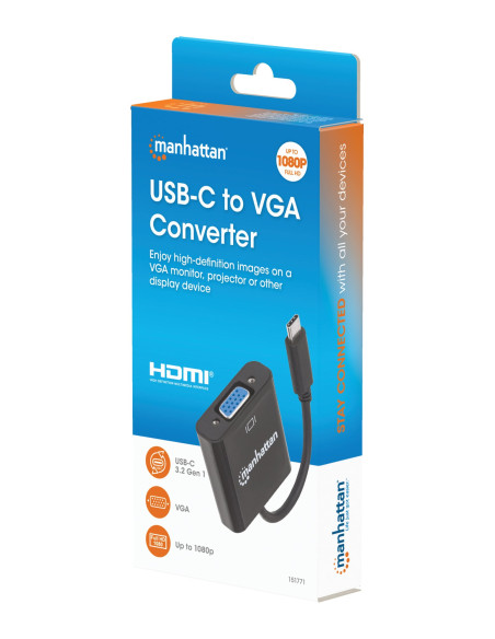 Adattatore Convertitore USB-C&trade Maschio a VGA Femmina