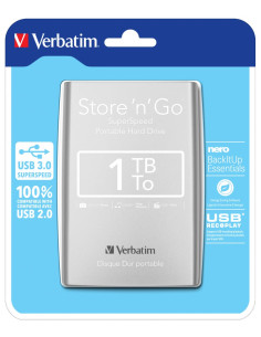 Disco rigido portatile da 1 TB Argento 2