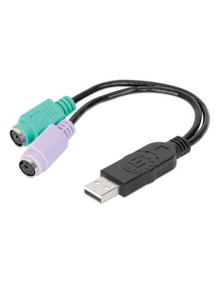 Adattatore USB a doppio PS/2