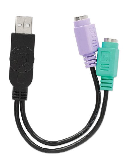 Adattatore USB a doppio PS/2