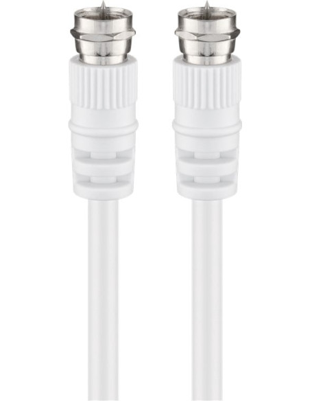 Cavo Antenna Satellite F/F 20 mt bianco