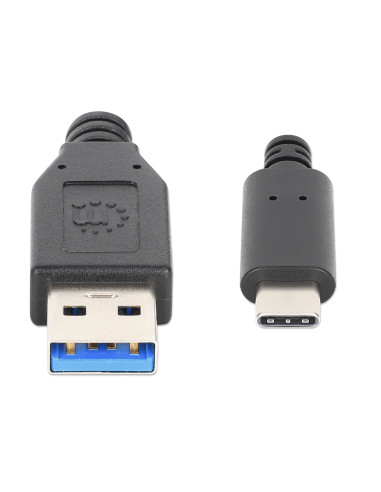 Cavo USB 3.2 Gen2 A Maschio / USB-C&trade Maschio 1m Nero