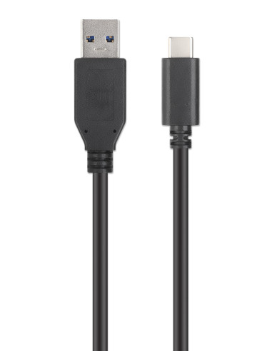 Cavo USB 3.2 Gen2 A Maschio / USB-C&trade Maschio 1m Nero