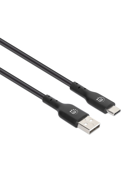 Cavo USB 3.2 Gen1 tipo A Maschio / USB-C&trade Maschio 3 metri Nero