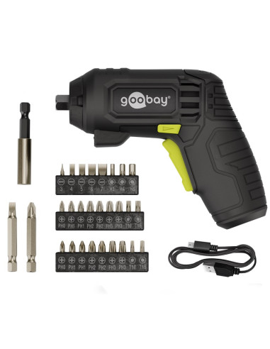 Set 31 Pezzi Mini Avvitatore a Batteria con Punte di Precisione