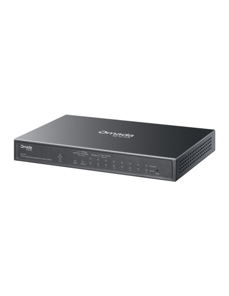 Switch 10 Porte Gigabit Easy Managed con 8 Porte PoE+