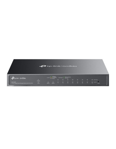 Switch 10 Porte Gigabit Easy Managed con 8 Porte PoE+