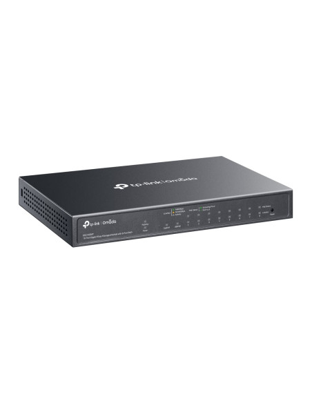 Switch 10 Porte Gigabit Easy Managed con 8 Porte PoE+