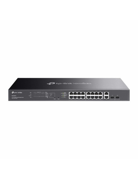 Switch 20 Porte Gigabit Easy Managed con 16 Porte PoE+ e 2 SFP