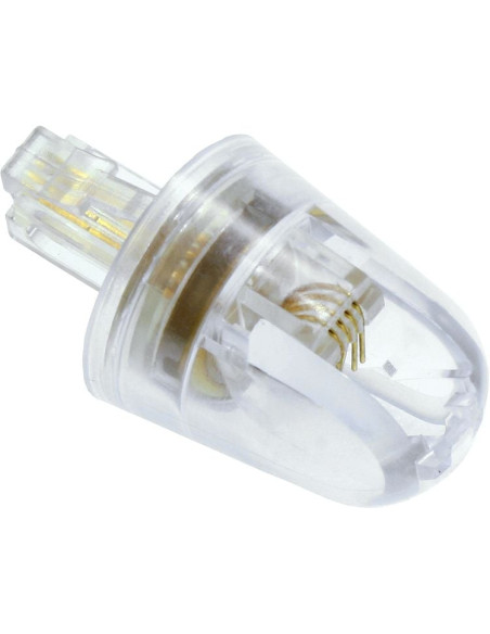 Plug Telefonico RJ11 Maschio 4 Poli 4 Contatti Antiattorcigliamento