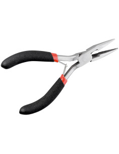 Pinza Semicircolare a Becchi Piatti 125 mm con Ganasce Corrugate 2