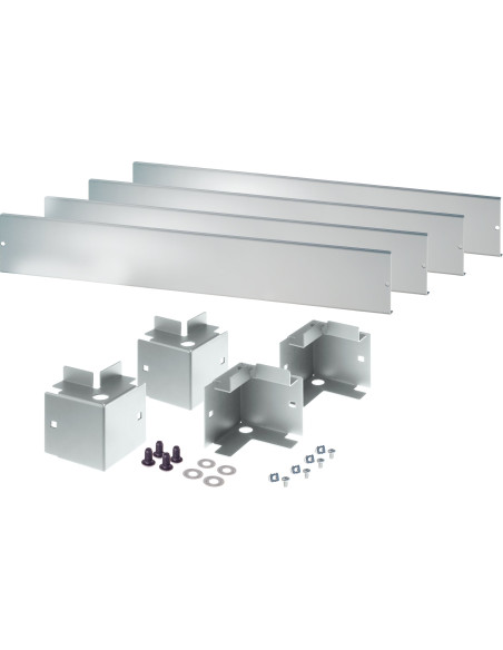 Zoccolo 800 x 800 mm per Armadi Rack Serie NextGen Grigio