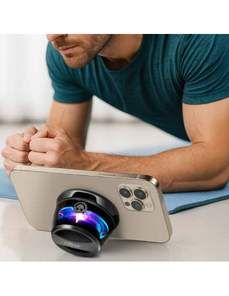 Altoparlante Wireless BT V5.4 Speaker Luce RGB Nero