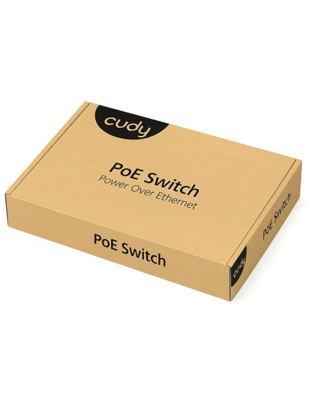 Switch Gigabit PoE+ 24 Porte con 2 Uplink GBE e 2 Gigabit SFP