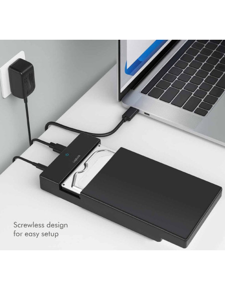 Box Esterno USB-C&trade 3.2 Gen 1 per HDD/SSD SATA da 2