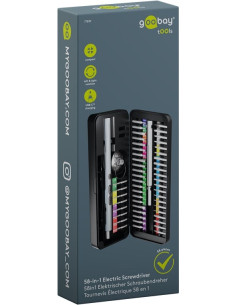 Set Cacciavite Elettrico 58in1 con 50 Punte di Precisione 2