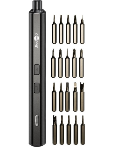Set Cacciavite Elettrico con 20 Punte di Precisione