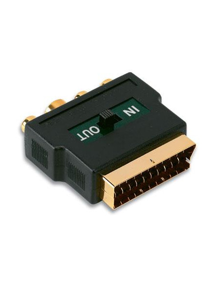 Adattatore Audio Video SCART a SVHS