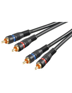 Cavo Audio 2RCA M/M 5 mt Alta qualit&agrave