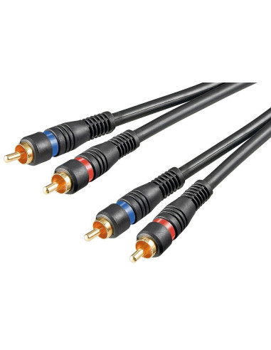 Cavo Audio 2RCA M/M 5 mt Alta qualit&agrave