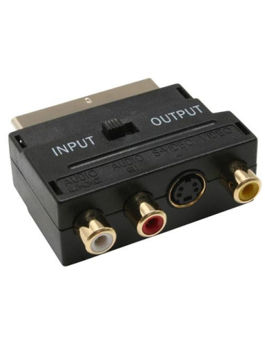 Adattatore Scart SVHS RCA Audio Video