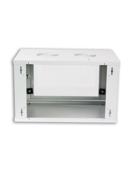 Armadio Rack 19'' a muro 10 unit&agrave prof. 400 Grigio Assemblato