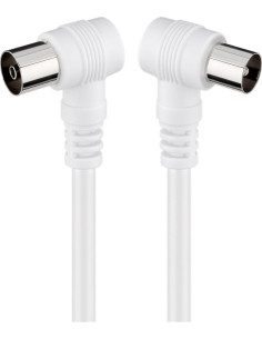 Cavo Antenna TV M/F 10 mt  angolato 90&deg
