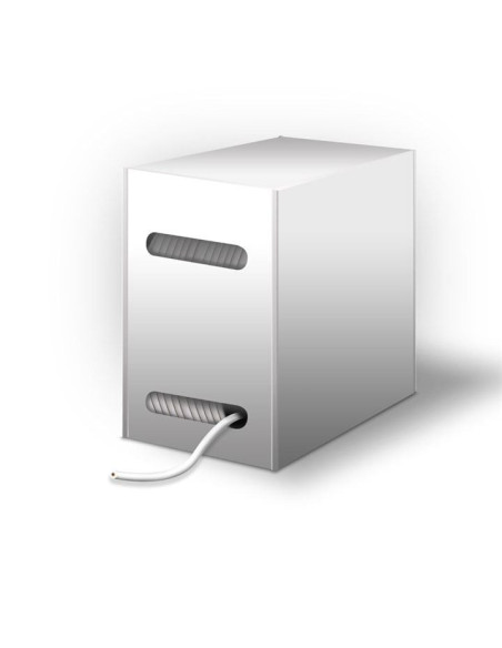 Matassa S/FTP Cavo Cat.6 PIMF CCA 305m Rigido Bianco