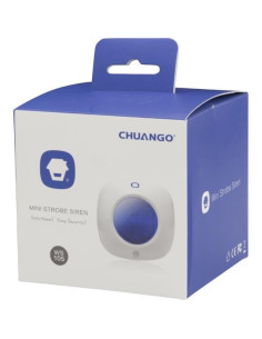 Sirena con Lampeggiante Wireless da Interni per Antifurto WS-105 2