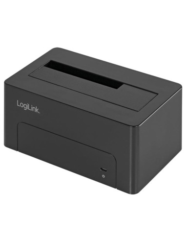 Docking Station USB3.1 Gen2 per HDD/SSD SATA da 2.5''/3.5'' Nero