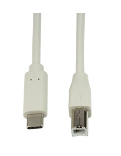 Cavo HighSpeed USB-C&trade Maschio/USB-B Maschio 2m Grigio 2