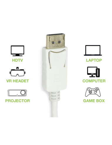 Adattatore Passivo DisplayPort Maschio a HDMI Femmina 4K 30Hz