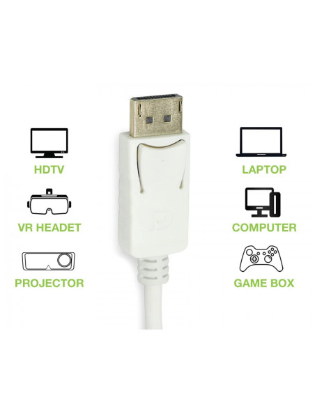 Adattatore Passivo DisplayPort Maschio a HDMI Femmina 4K 30Hz