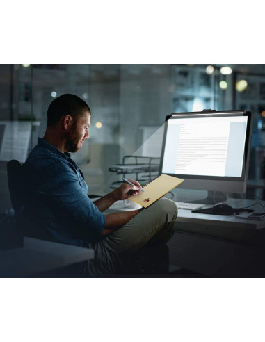 Lampada a Led USB per Monitor con Regolazione Temperatura Colore e Dimmer