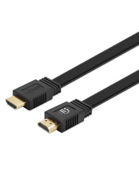 Cavo HDMI High Speed With Ethernet Piatto 3 metri nero