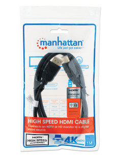 Cavo HDMI High Speed con Ethernet Premium 1m 2