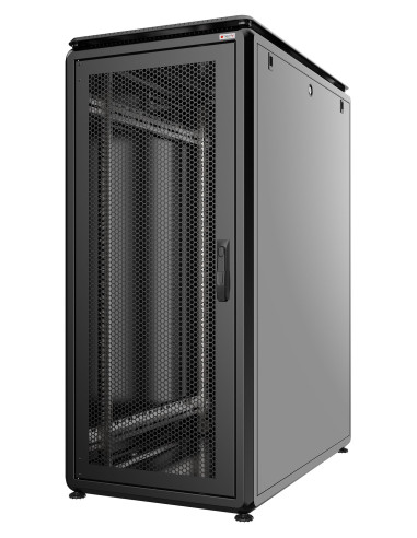 Armadio Server Rack 19'' 800x1200 42U Nero Porta Grigliata serie Evolution Ventilato
