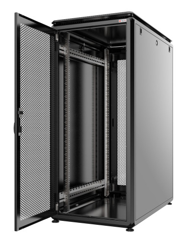Armadio Server Rack 19'' 800x1200 42U Nero Porta Grigliata serie Evolution Ventilato