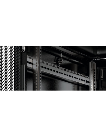 Armadio Server Rack 19'' 800x1200 42U Nero Porta Grigliata serie Evolution Ventilato