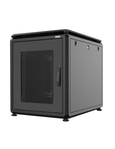 Armadio Server Rack 19'' 600x1000 12 Unit&agrave Nero da sotto-scrivania serie Evolution