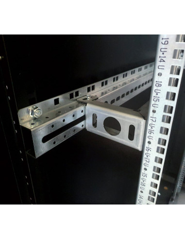 Armadio Server Rack 19'' 600x1000 12 Unit&agrave Nero da sotto-scrivania serie Evolution
