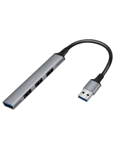 Hub USB 3.2 Gen1 Ultra Slim a 4 Porte Ingresso USB-A