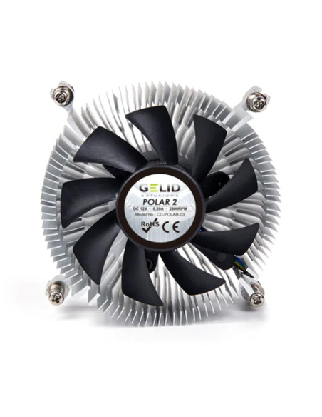 Ventola Silenziosa Polar2 a Basso Profilo per Intel