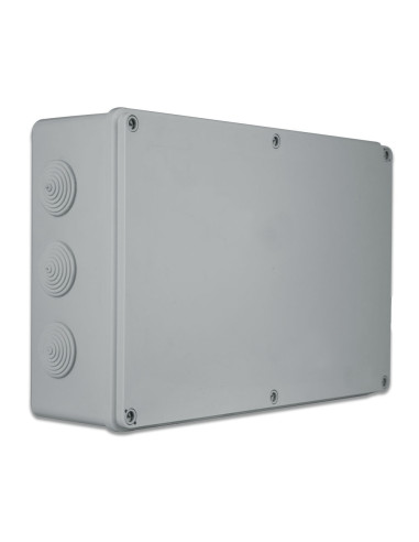 Scatola di Derivazione Rettangolare IP65 da Parete con Passacavi 350x230