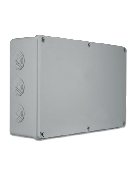 Scatola di Derivazione Rettangolare IP65 da Parete con Passacavi 350x230