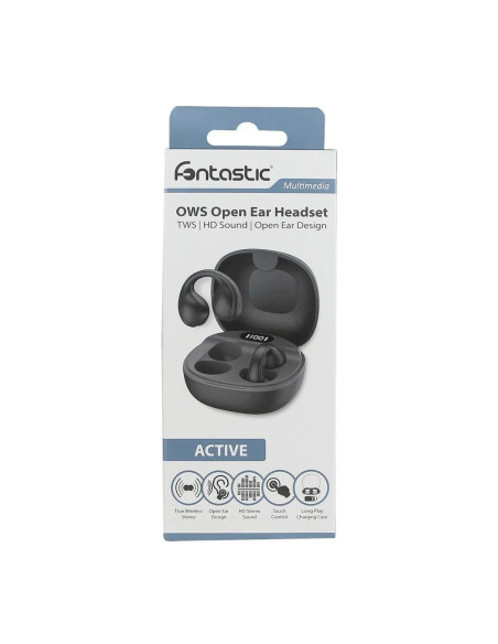 Cuffie Auricolari BT 5.4 TWS con Custodia di Ricarica USB-C&trade Smart Touch Screen LCD