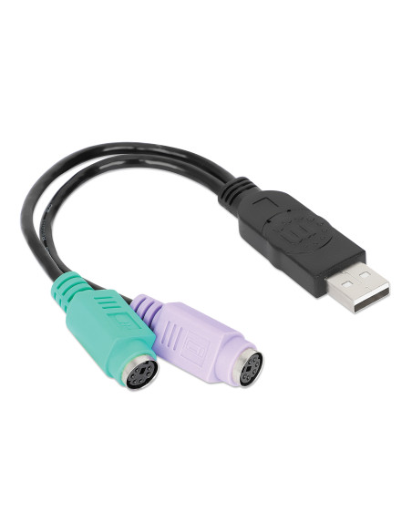 Adattatore USB a doppio PS/2