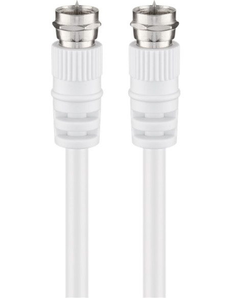 Cavo Antenna Satellite F/F 20 mt bianco